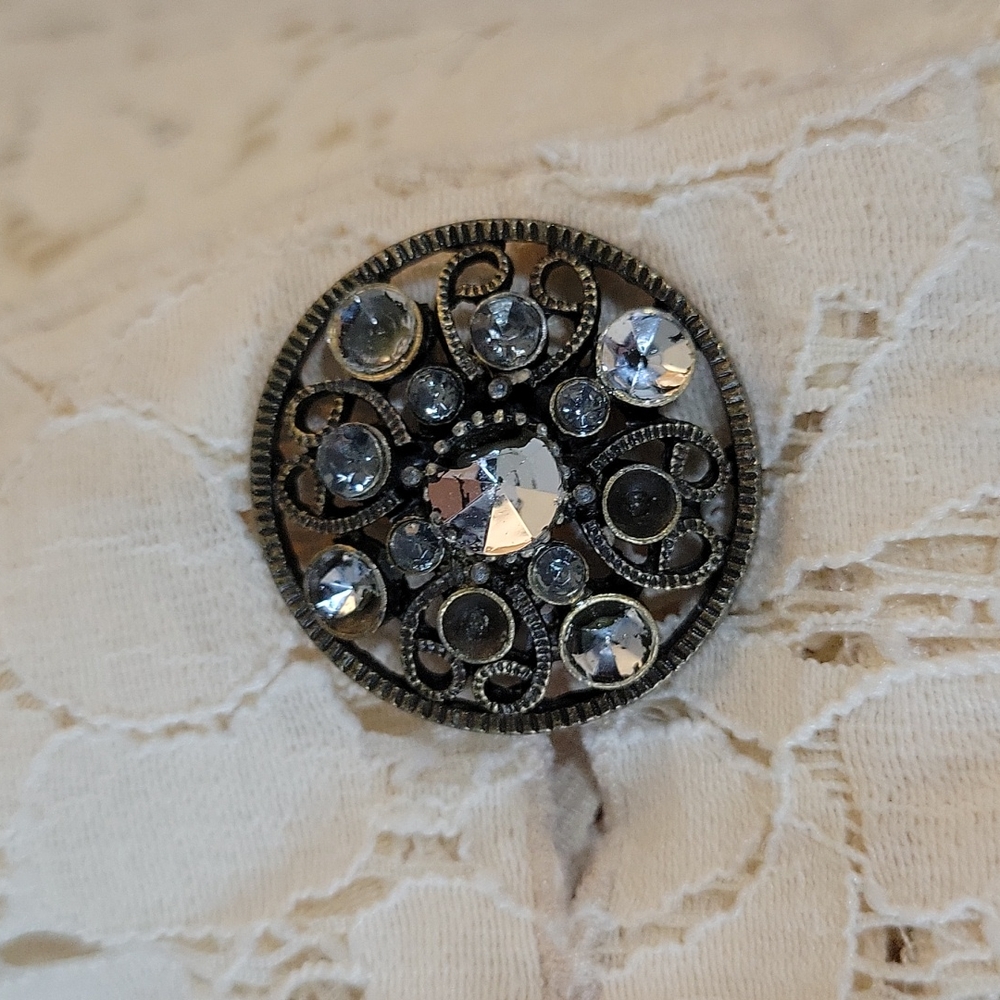 APOSTROPHE Lace Bling See Through Blazer S - Picture 8 of 10